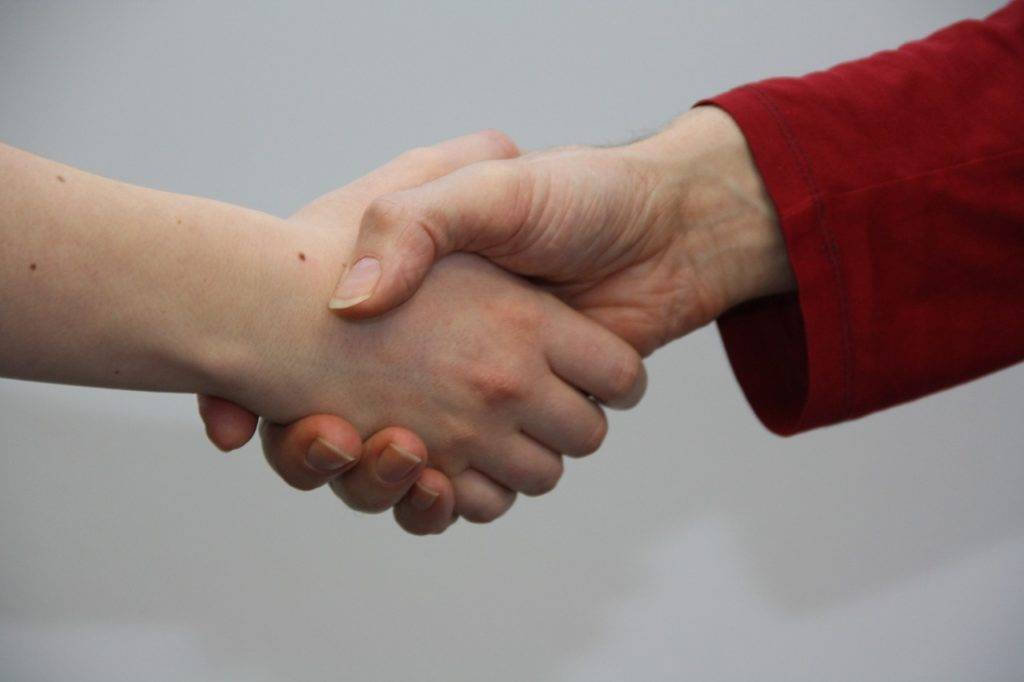 privatinsolvenz schuldenbereinigungsplan, handschlag